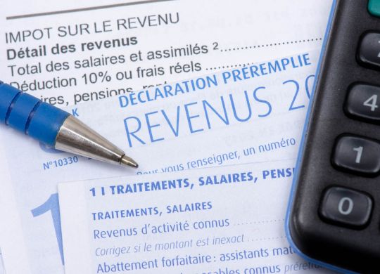 French income tax return